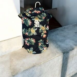 San Diego Padres Hawaiian Floral Dog shirt